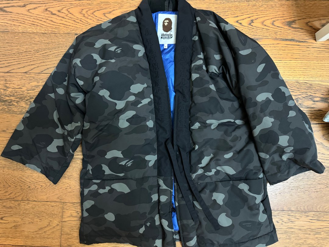 A Bathing Ape BAPE COLOR CAMO HANTEN LIGHT DOWN JACKET