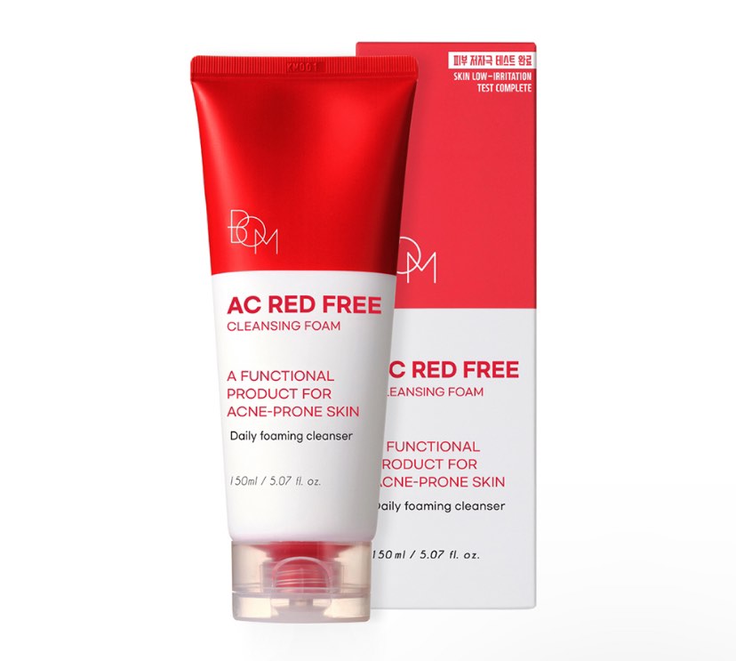AC RED CLEANSING FOAM, Beauty & Personal Care, Face, Face Care on Carousell