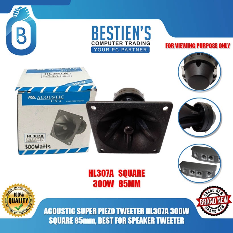 Tweeter acoustic 300 watt clearance