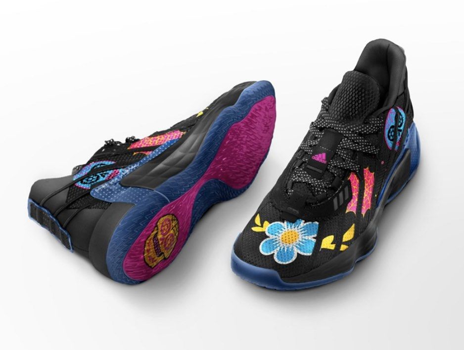 Adidas Dame Dame Day Of The Dead Shoes Adidas Dame 'Day Of The