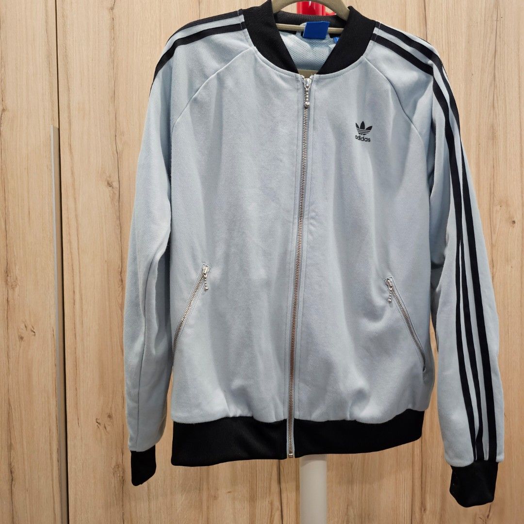 Adidas Original women zipper jacket in Mint. 100 Authentic