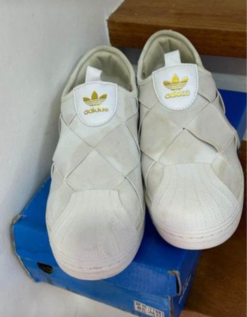 Adidas Superstar Slip on Shoes Women s Fashion Footwear