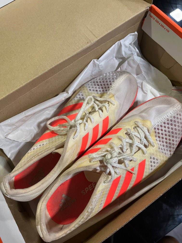 Adidas track online and field spikes