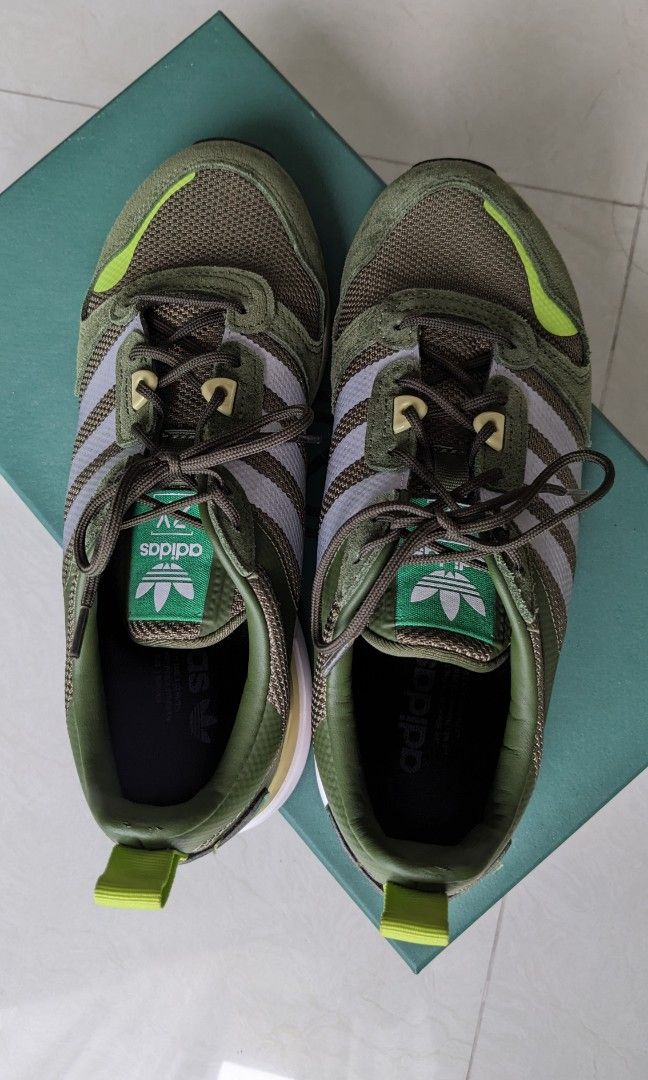 Adidas ZX 700 HD Green Sneakers Men s Fashion Footwear Sneakers