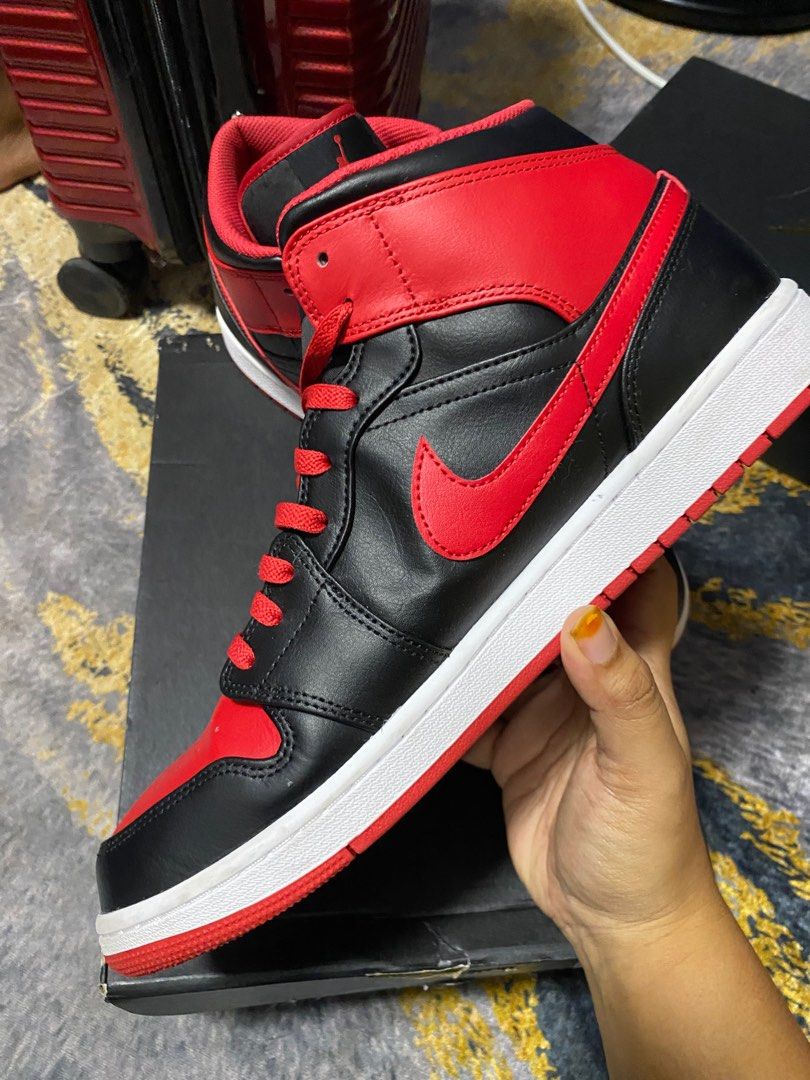 Air Jordan 1 Mid Men s Fashion Footwear Sneakers on Carousell