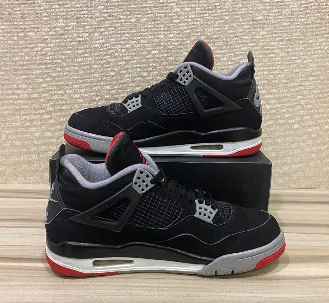 Jordan 4 bred 2008 clearance