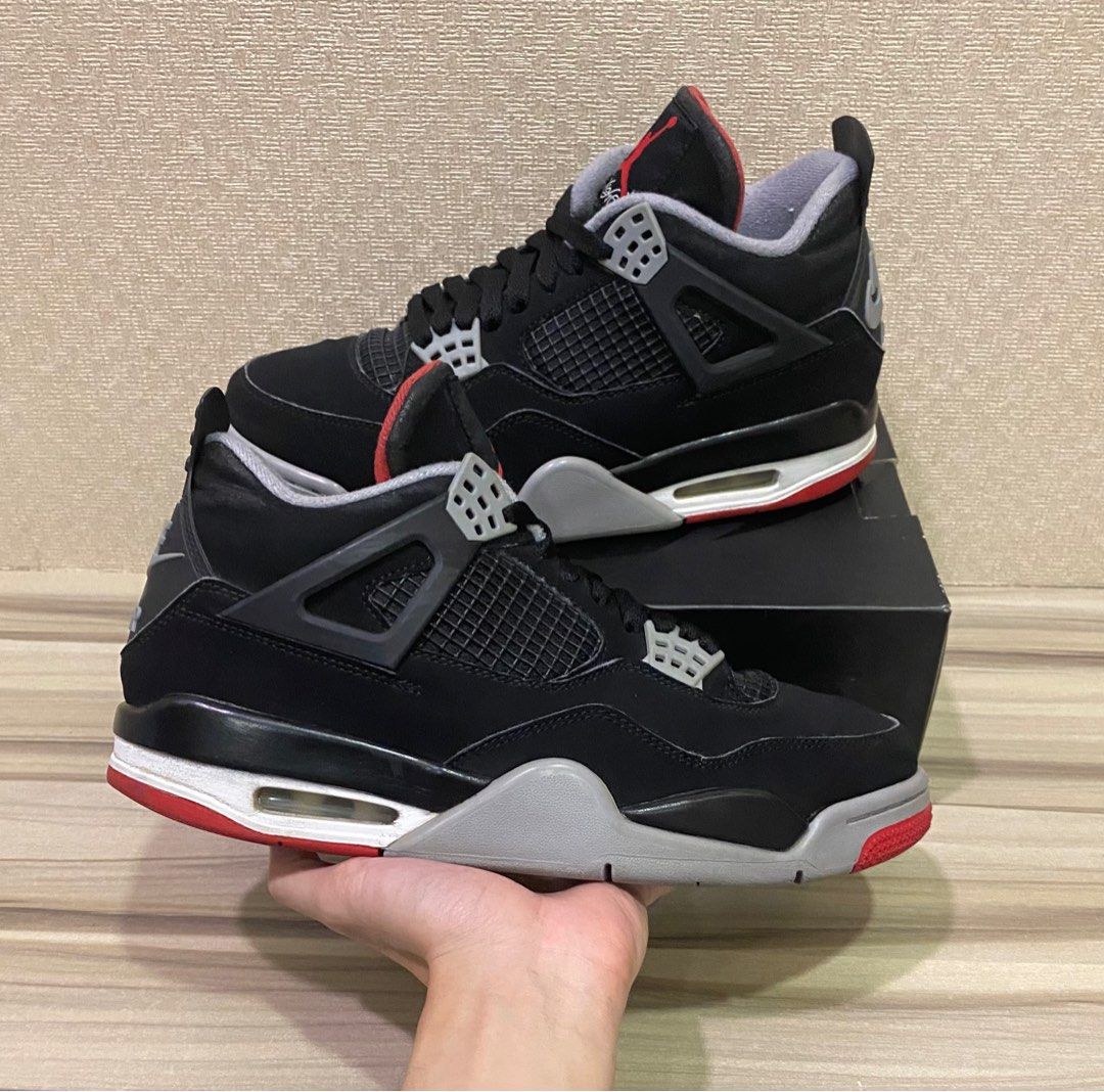 Jordan bred 4 size 8 sales