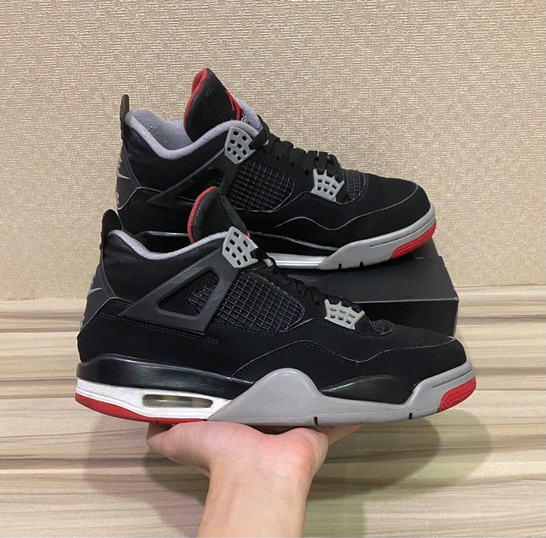 Jordan 4 bred hot sale 2019 size 12