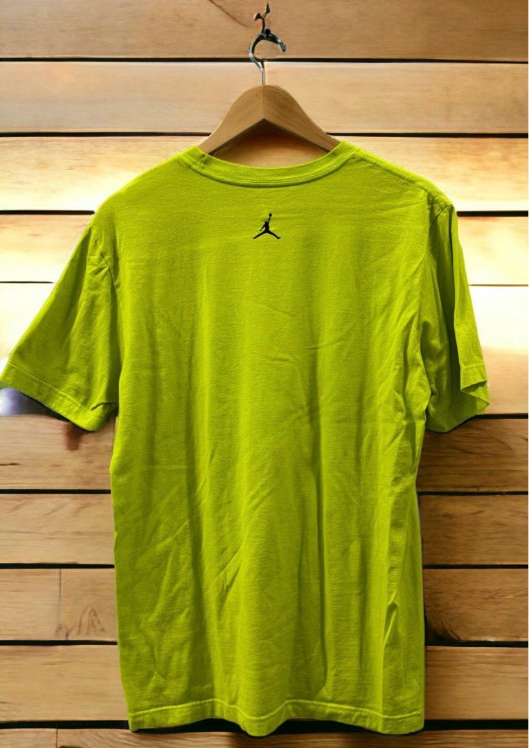 Neon green jordan shirt 2025
