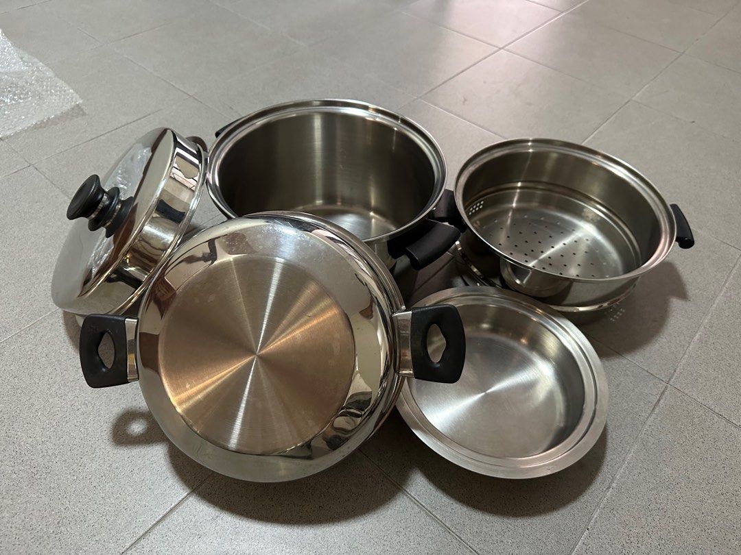 Amway Queen Steamer Set, TV & Home Appliances, Kitchen Appliances