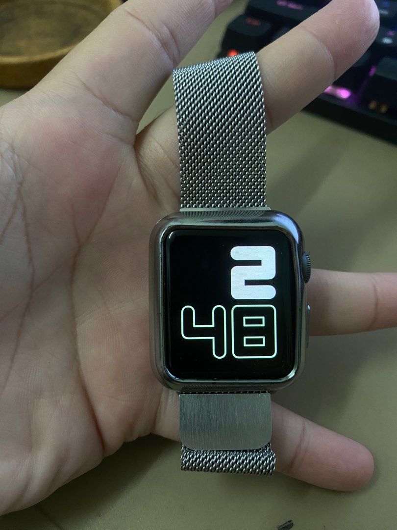 Apple Watch Series 3 38mm Men s Fashion Watches Accessories