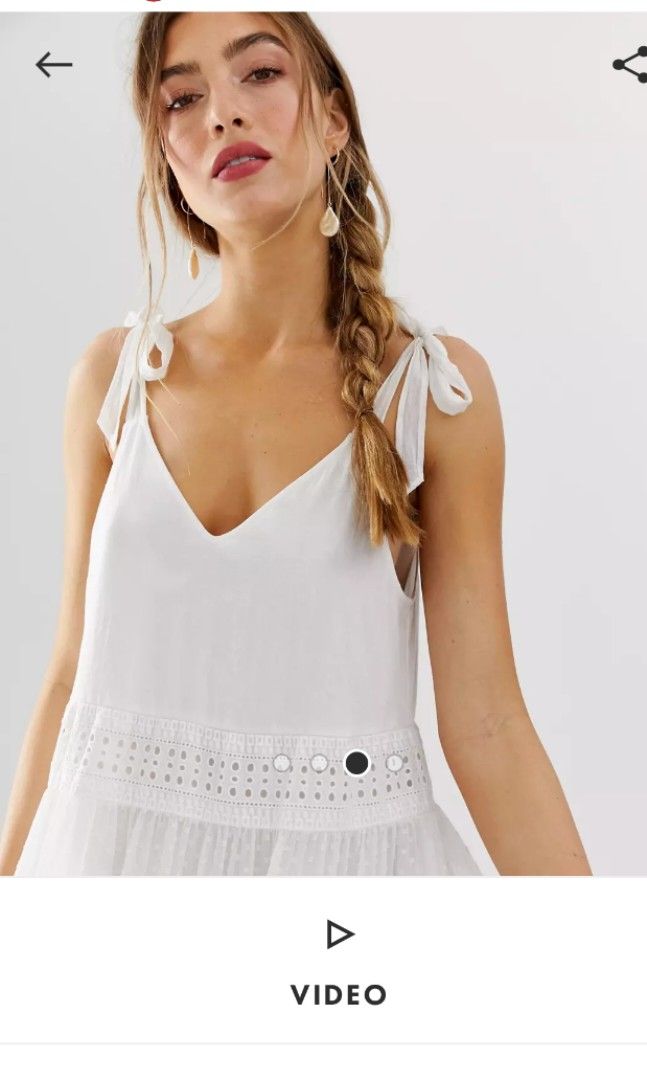 Asos pom pom dress shop