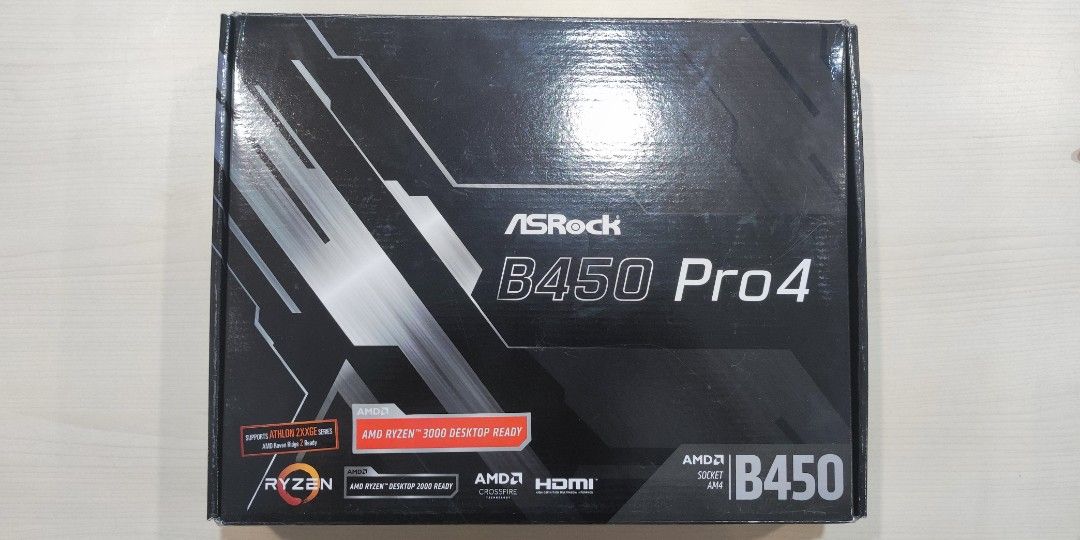 Asrock b450 pro top