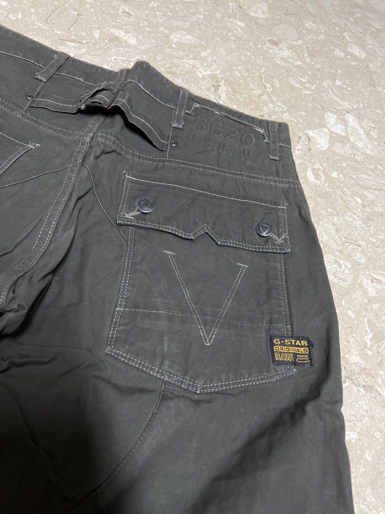 G star raw waxed denim top