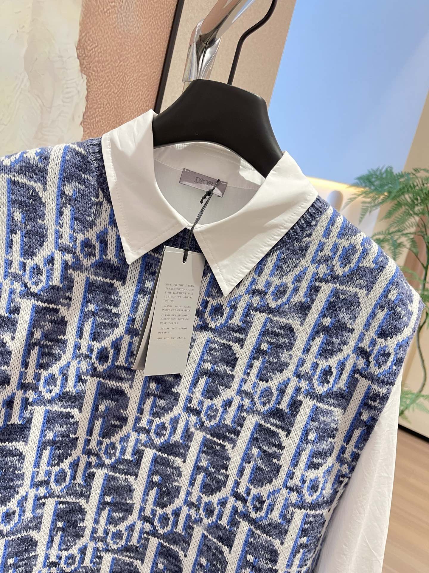 dior sweater monogram