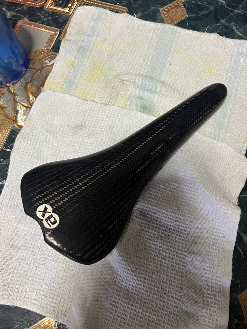 AX Lightness full carbon saddle, Sports Equipment, Bicycles