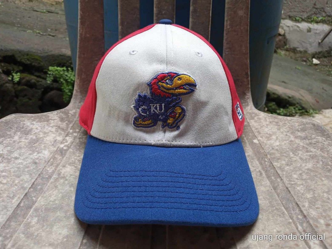 Baca deskripsi ya topi hat cap KANSAS UNIVERSITY the game