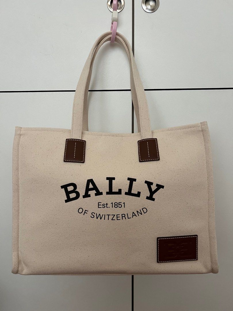 Bally canvas tote bag, Women's Fashion, Bags & Wallets, Tote Bags on