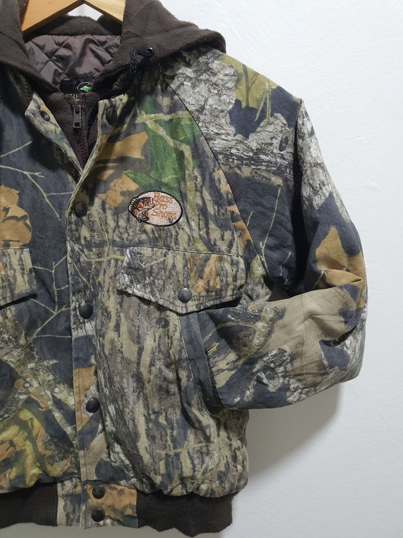 BASS PRO SHOP X RED HEAD X MOSSY OAK KIDS HOODIE SIZE M Babies