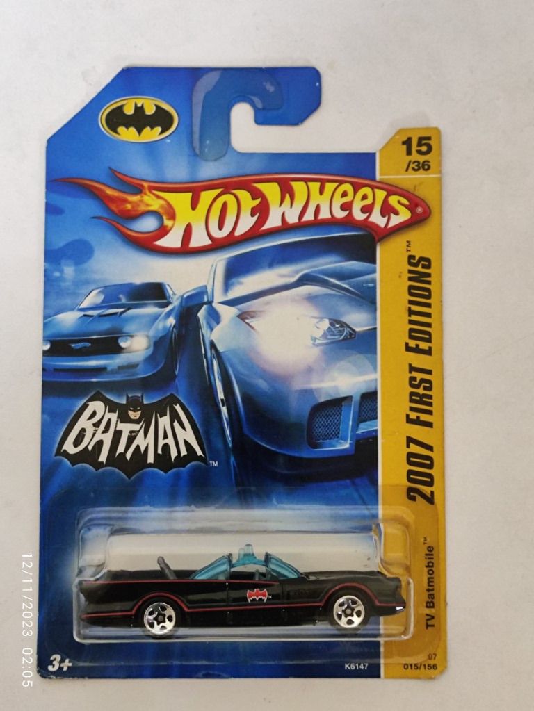 Batmobile - hotwheels, 2007 First Editions, Hobbies & Toys, Toys ...
