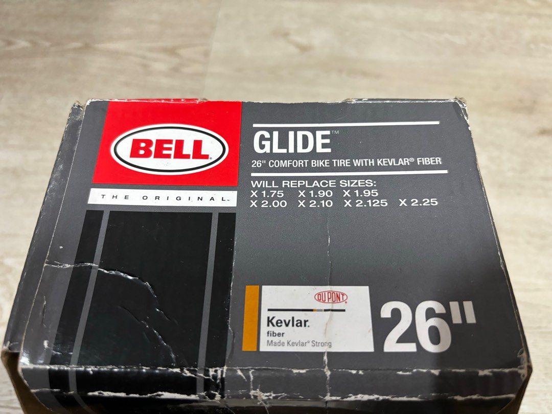 Bell Glide 26 x 1.75 comfort bike tire with Kevlar Fiber Sports