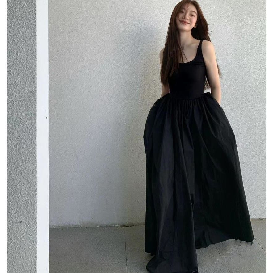Korean simple dress style sale