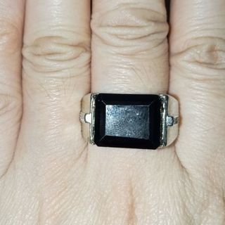 Black Onyx Men's Ring