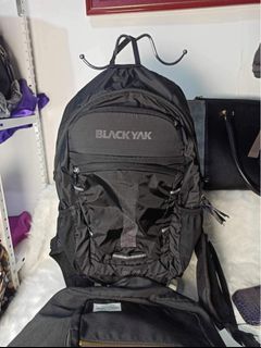 Black Yak Black Backpack