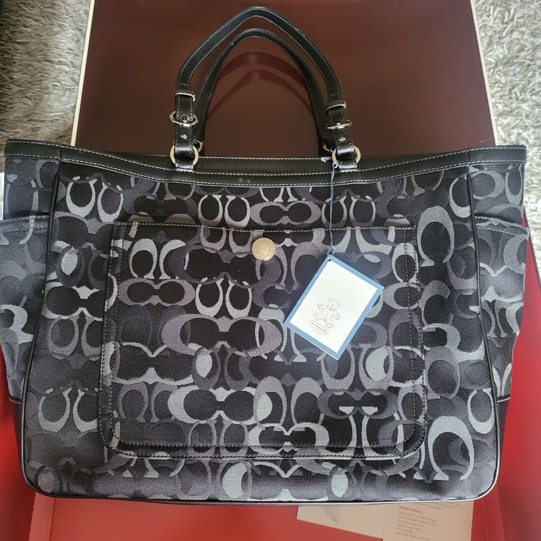 Coach baby tote top