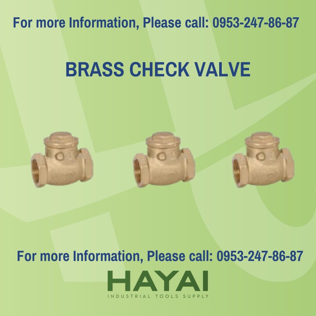 BRASS CHECK VALVE, Commercial & Industrial, Construction Tools