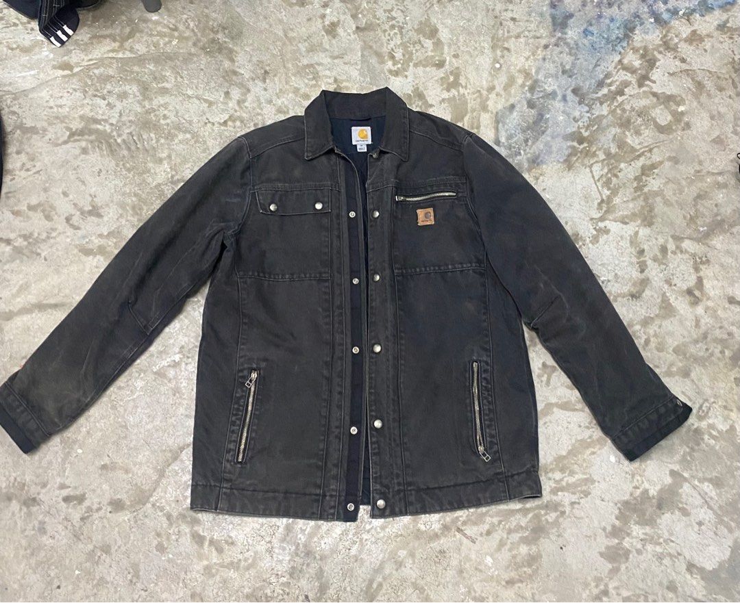 Carhartt berwick jacket black new arrivals