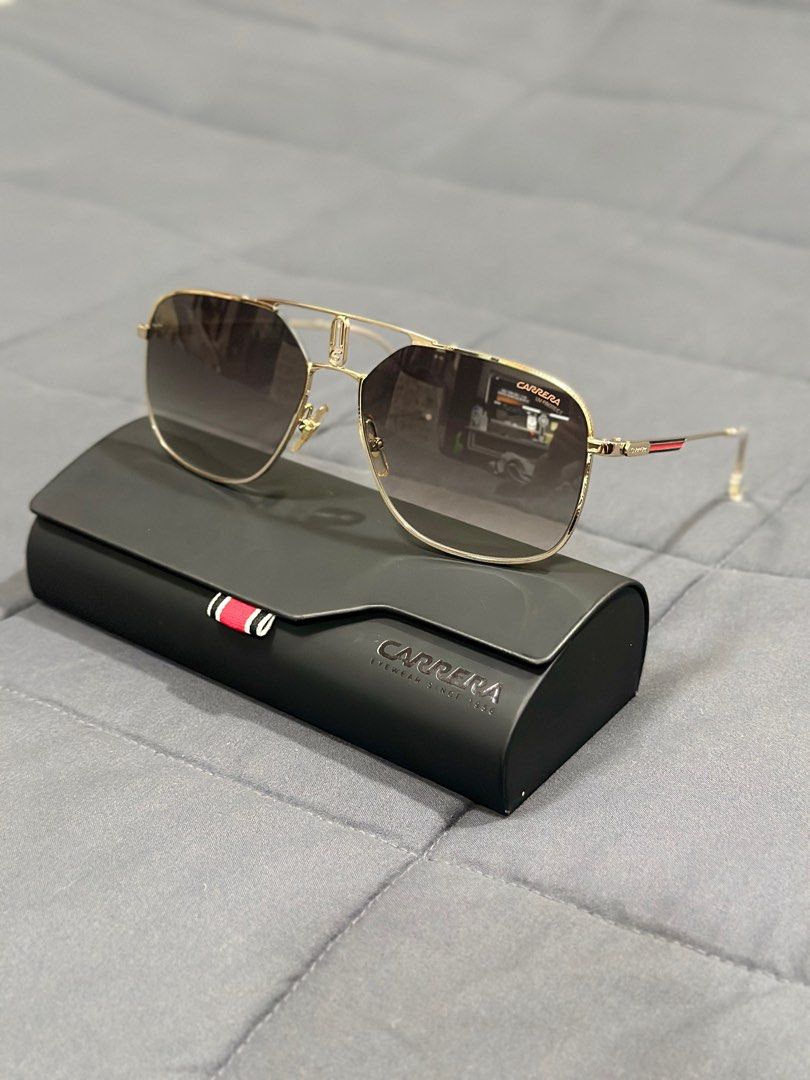 Carrera Gold Pilot Shades For Sale Men s Fashion Watches