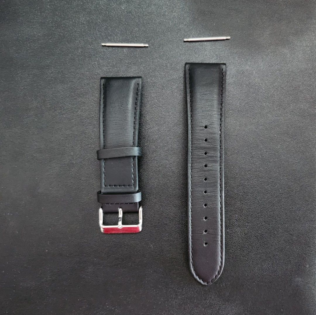 Casio Edifice Leather Replacement Strap 24mm Men s Fashion