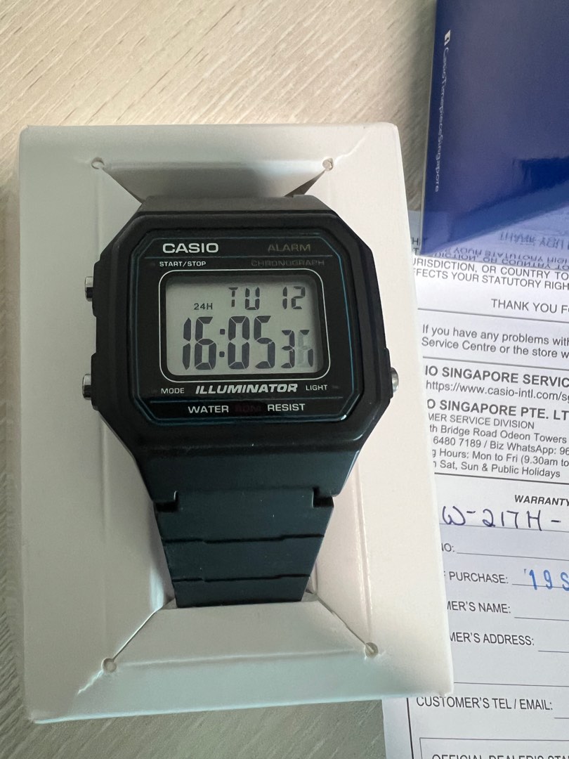 W217h casio 2025