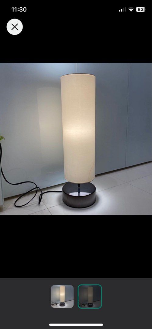 CB2 Paramount Table Lamp