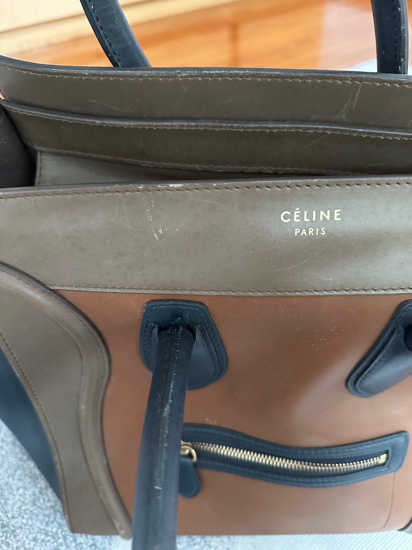 Celine discount micro tricolor