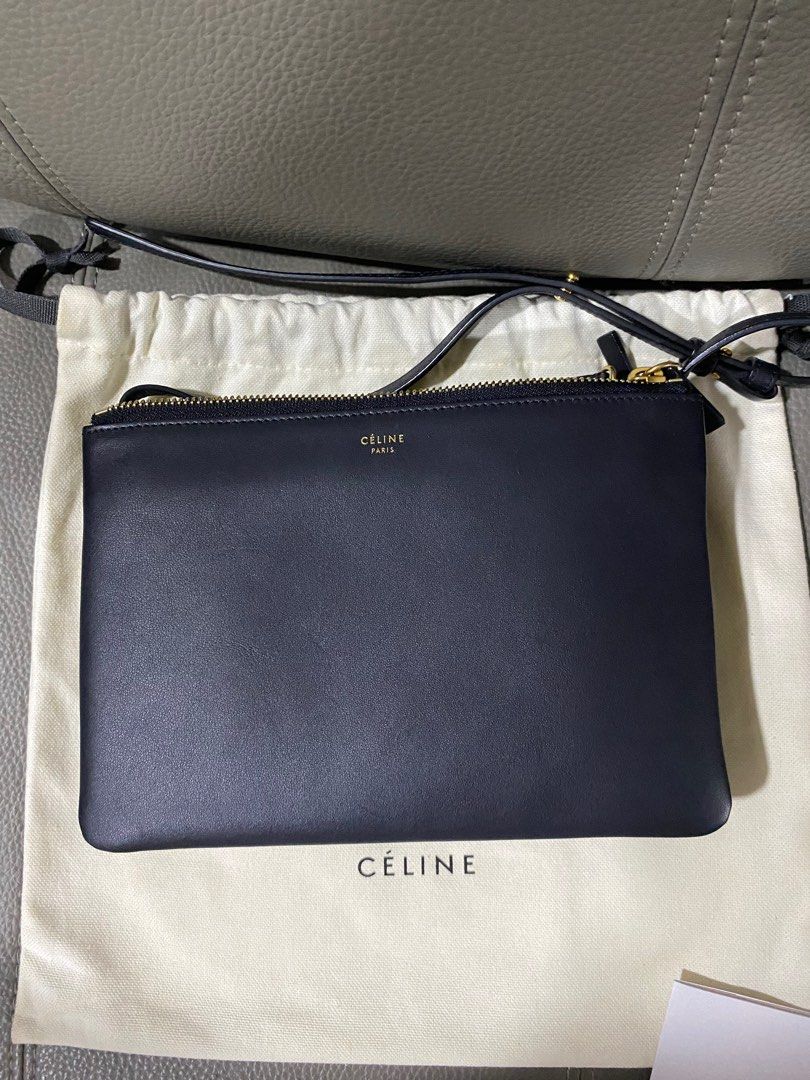 Celine trio clearance navy