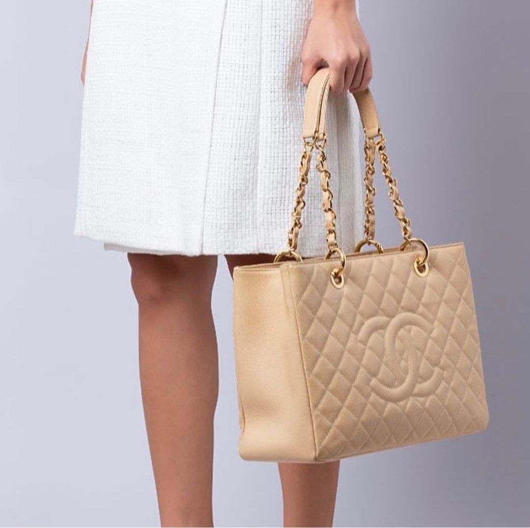 Chanel gst clearance beige