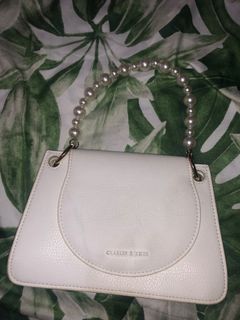 Charles and Keith - Pearl clutch