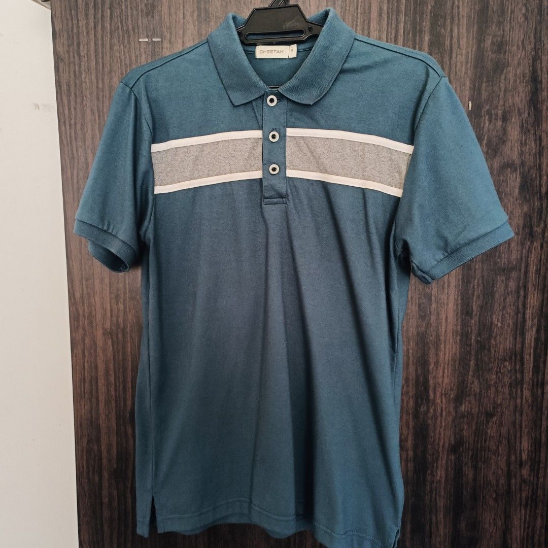 Cheetah polo deals shirt