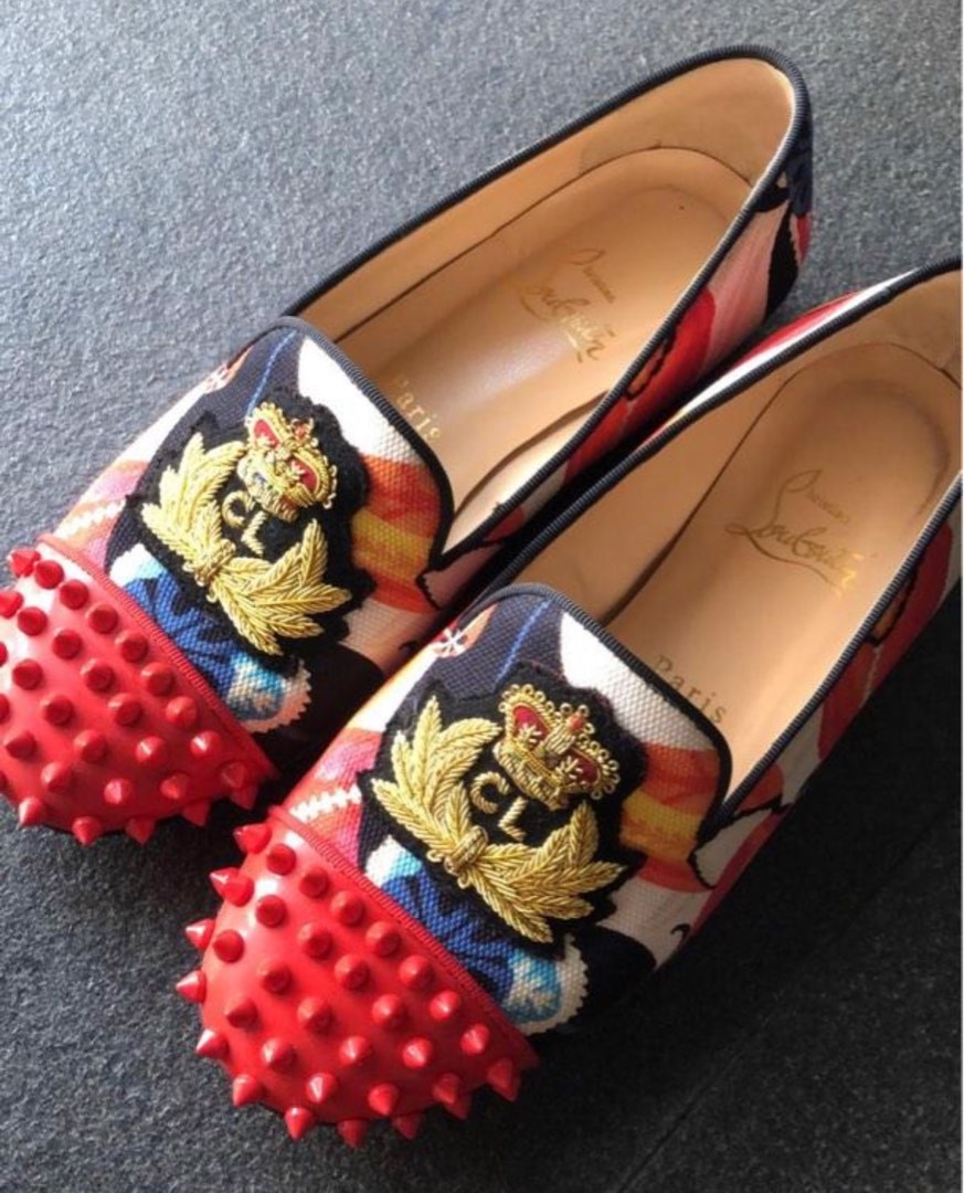 Louis vuitton red bottom flats top