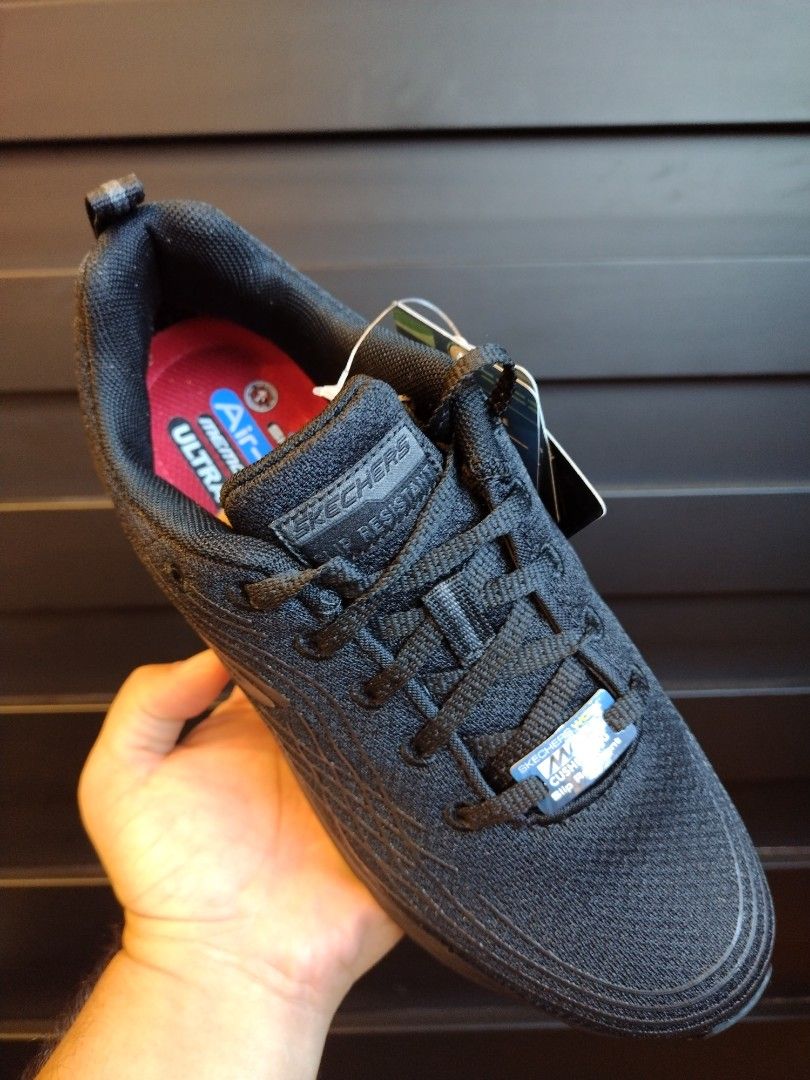 Skechers work sales shoes clearance