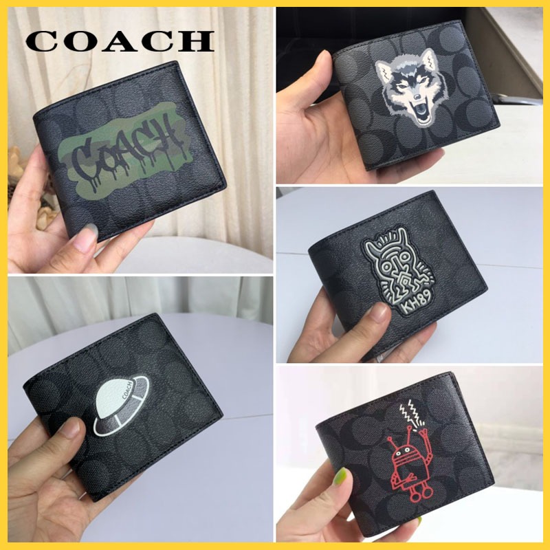 Coach Men Compact Wallet Men s Fashion Watches Accessories