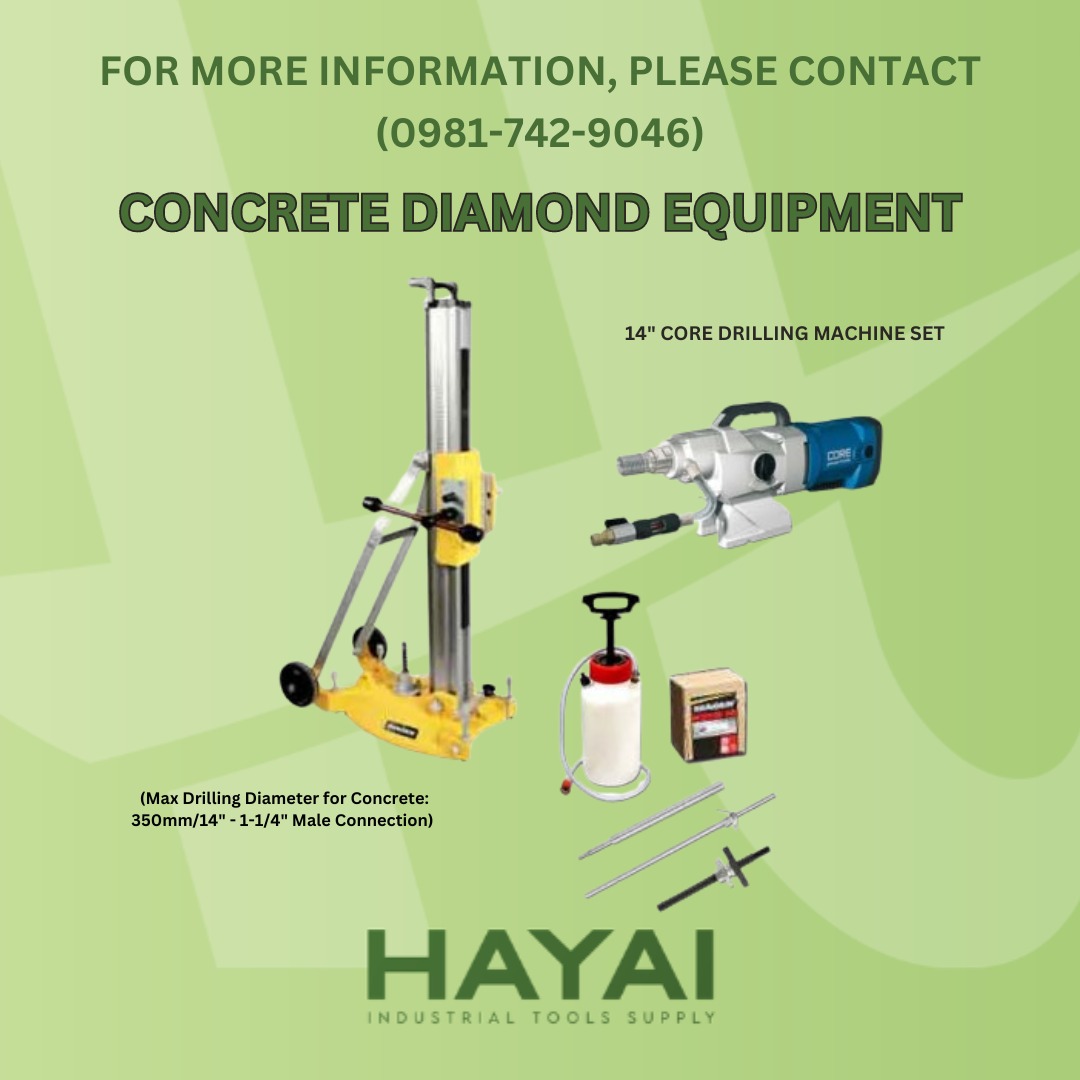CONCRETE DIAMOND EQUIPMENT, Commercial & Industrial, Construction Tools