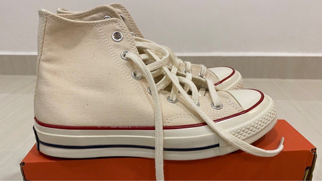 Converse Chuck 70 Hi Parchment Luxury Sneakers Footwear on