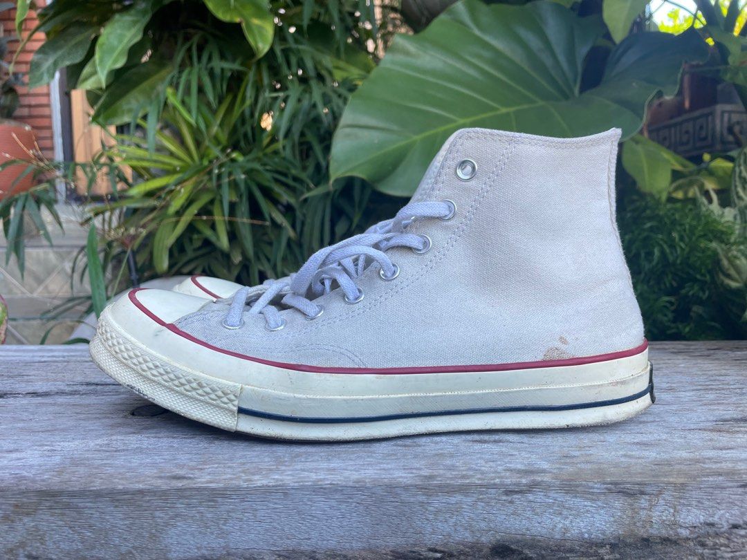 Converse Chuck 70s Cream Off white Men s Fashion Footwear Sneakers on Carousell