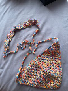 Crochet Bandana and Headband