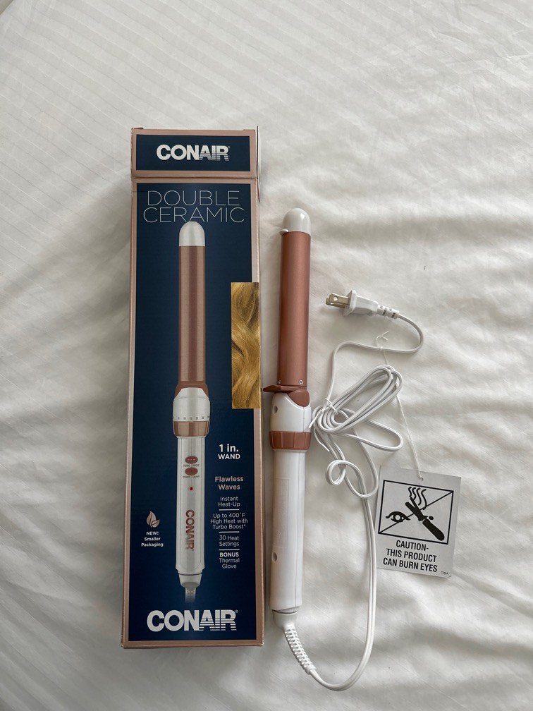 Double ceramic conair wand clearance