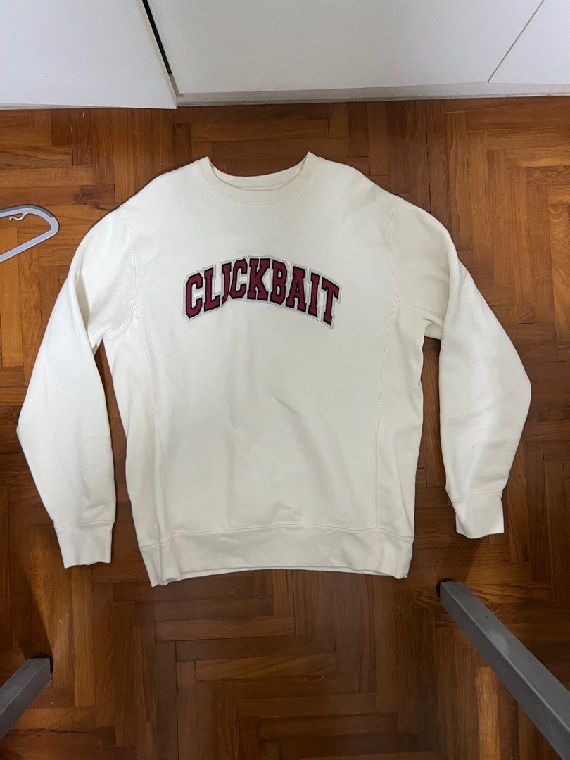 David Dobrik cream clickbait sweater merch