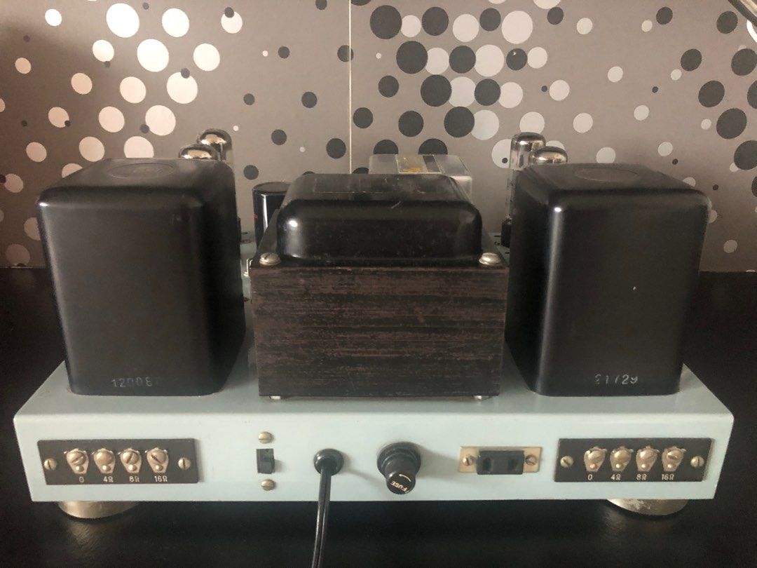 Sansui DIY EL34 tube amplifier, Audio, Soundbars, Speakers & Amplifiers